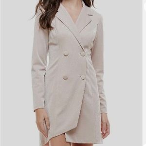 City Studio Tuxedo Jacket Dress